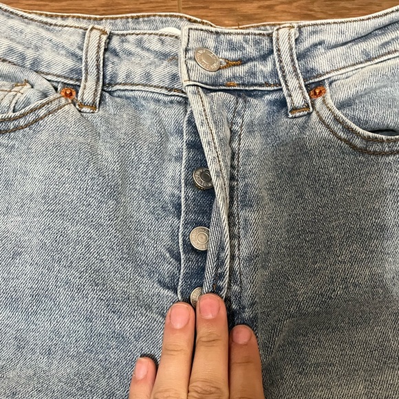 S.O.N.G HIGH RISE STREET JEANS 💙 - Picture 3 of 5